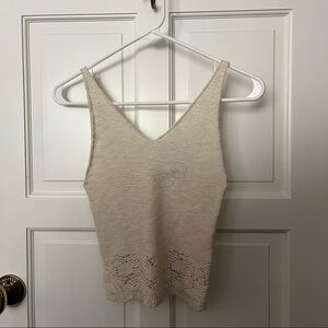 Brandy Melville knit crop top
